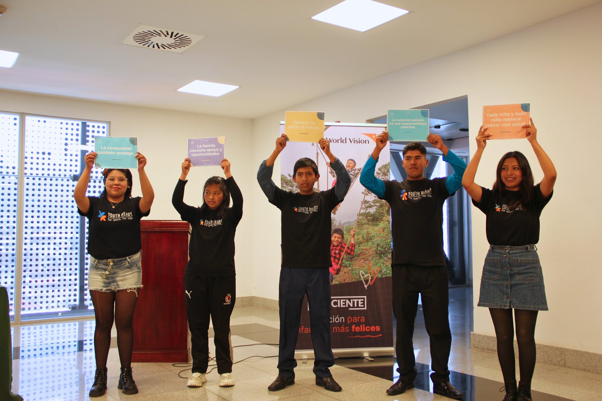 Adolescentes y jovenes Youth Ready - WVB