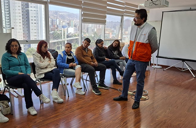 Participantes taller Terura
