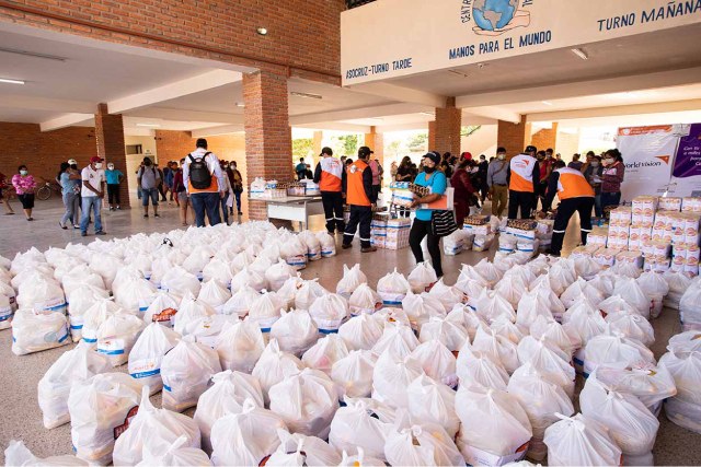 Paquetes de donaciones para niños con discapacidad