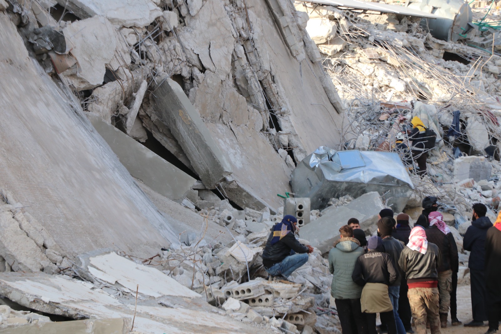 Escombros del terremoto en Turquía