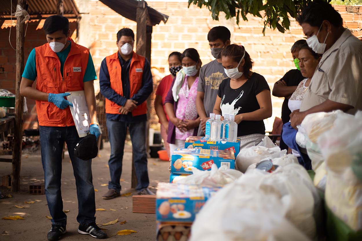 Solidaridad en tiempos de cuarentena con niños y niñas en casa